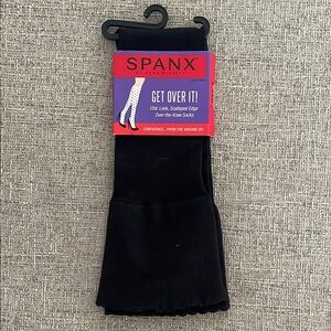 Spanx Black Over-the-Knee Socks